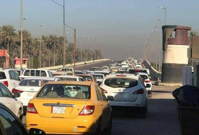 صيانة غير معلنة تباغت البغداديين وتكدّس ألفي سيارة
