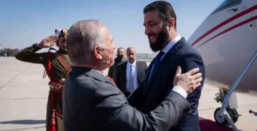 الشرع يزور الاردن لدعم إدارته وتأمين الحدود