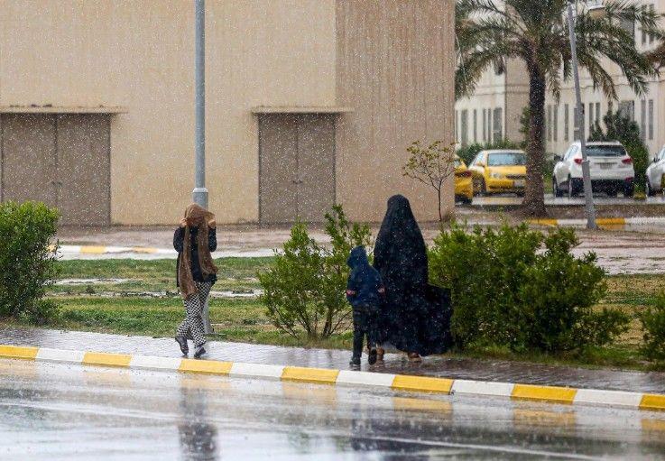 طقس العراق.. تساقط الأمطار وارتفاع درجات الحرارة بدءا من يوم غد