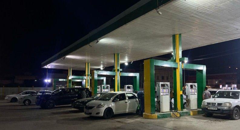 كركوك تخصص محطتين للوقود خافرتين تعملان على مدار الساعة