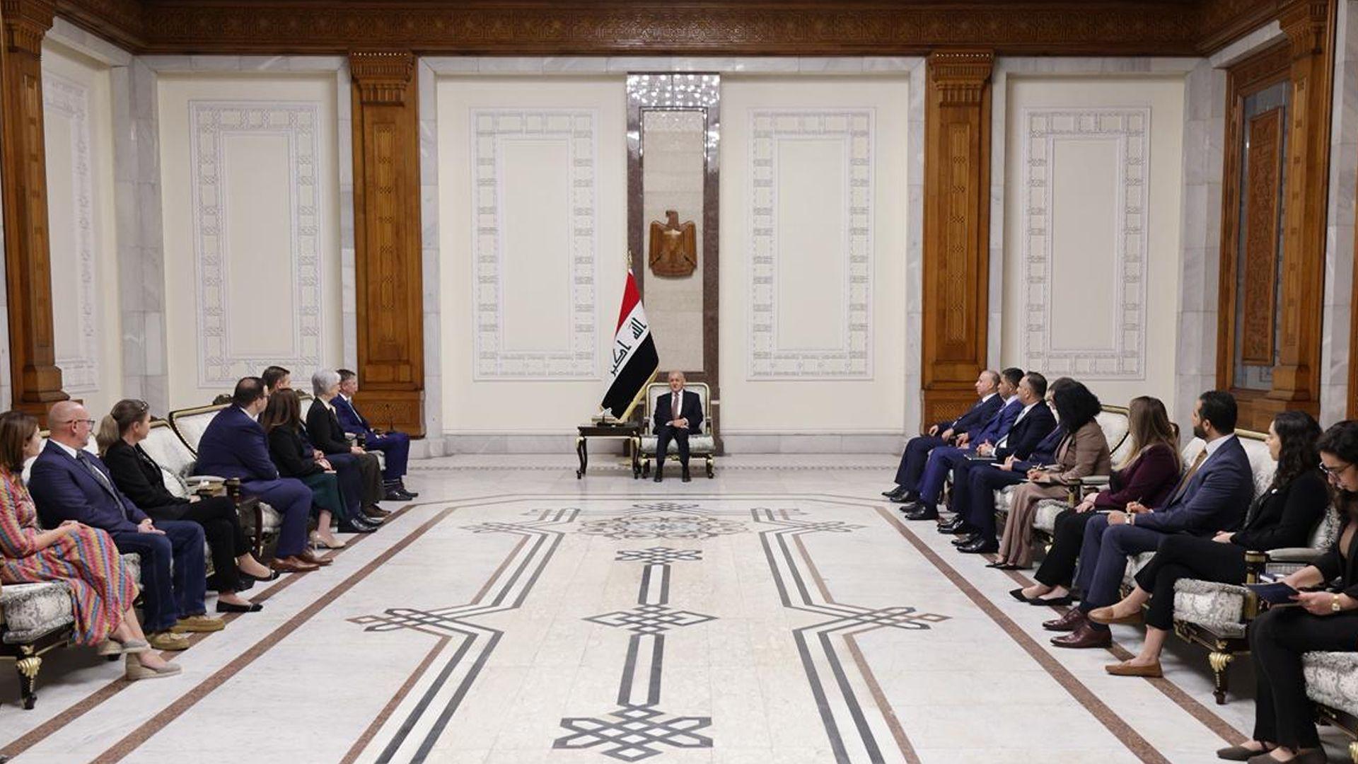 سەرۆک کۆماری: عیراق پەرۆشە بۆ هەڵبژاردنەکانێکی بێگەرد و هەماهەنگی لەگەڵ چاودێرانی نێودەوڵەتی بۆ راپەڕاندنی ئەرکەکانیان