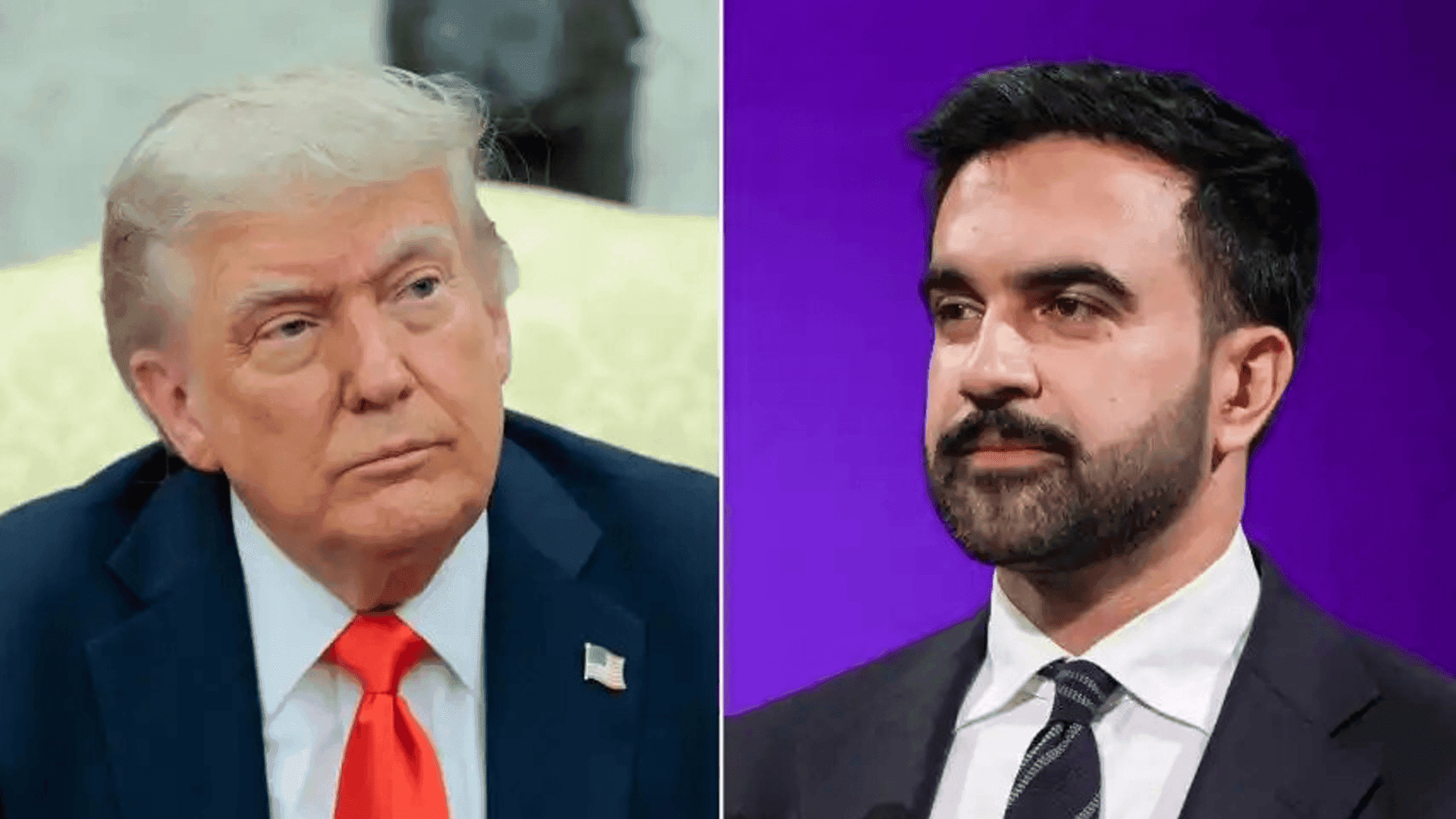 لە پاش چەندین مانگ جنێودان و شەڕەقسەی نێوانیان ترمپ پێشوازی لە مەمدانی کرد