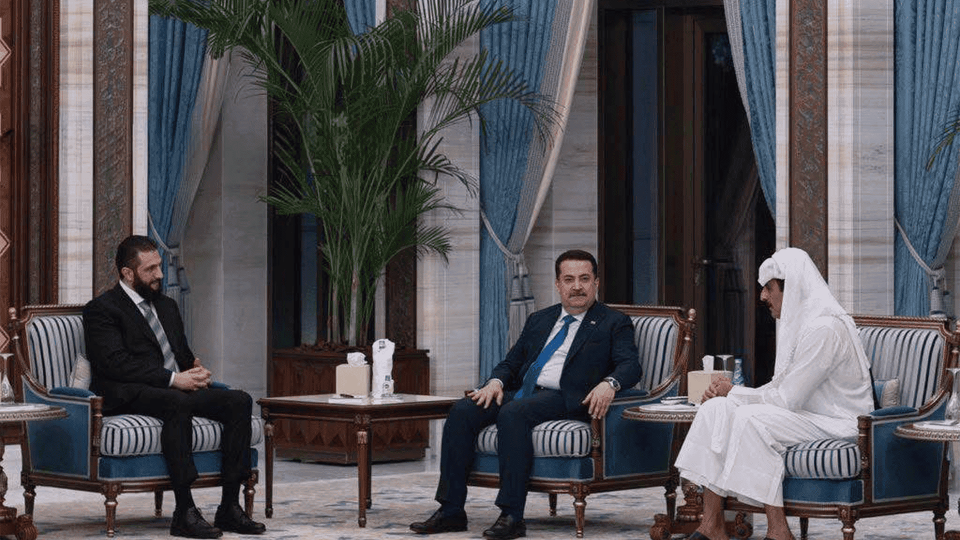 پەرەسەندنە خێراکانی ناوچەکە سودانی و ئەحمەد شەرع و میری قەتەری کۆکردەوە