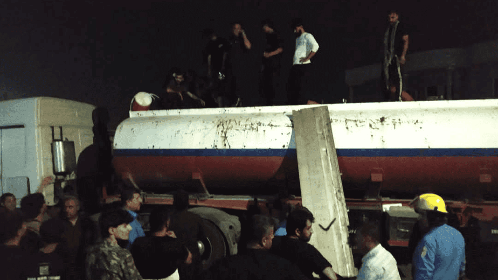 دوو هاووڵاتی ئێرانی لە گەرمیان کەوتنە ناو تەنکەری گازەوە 