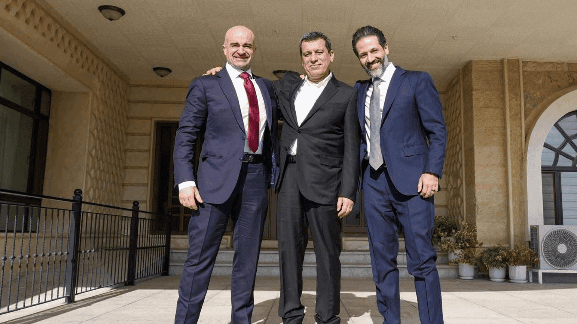 بافڵ جەلال تاڵەبانی و مەزڵوم عەبدی لە سلێمانی کۆبوونەوە