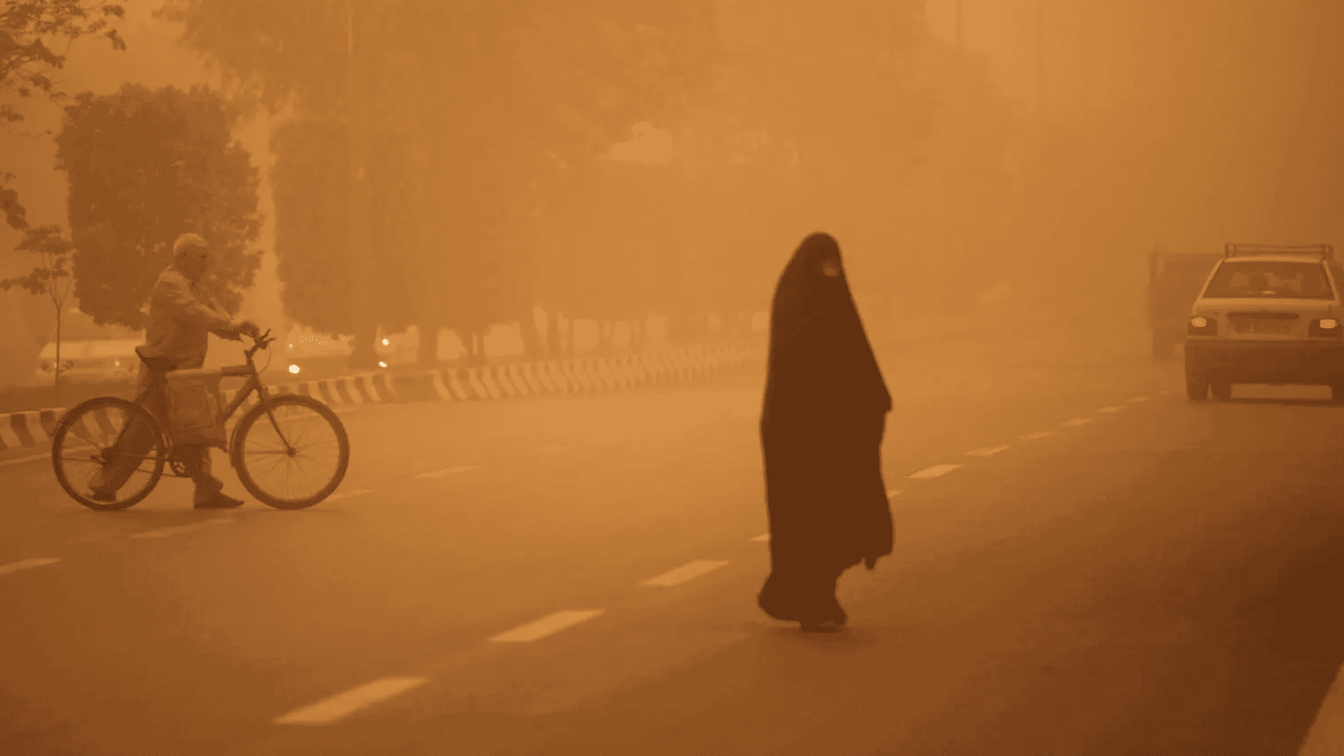 سەرچاوە پزیشکیەکان: بەهۆی خۆڵبارینەوە لە عیراق سێ هەزار کەس توشی تەنگە نەفەسی بوون