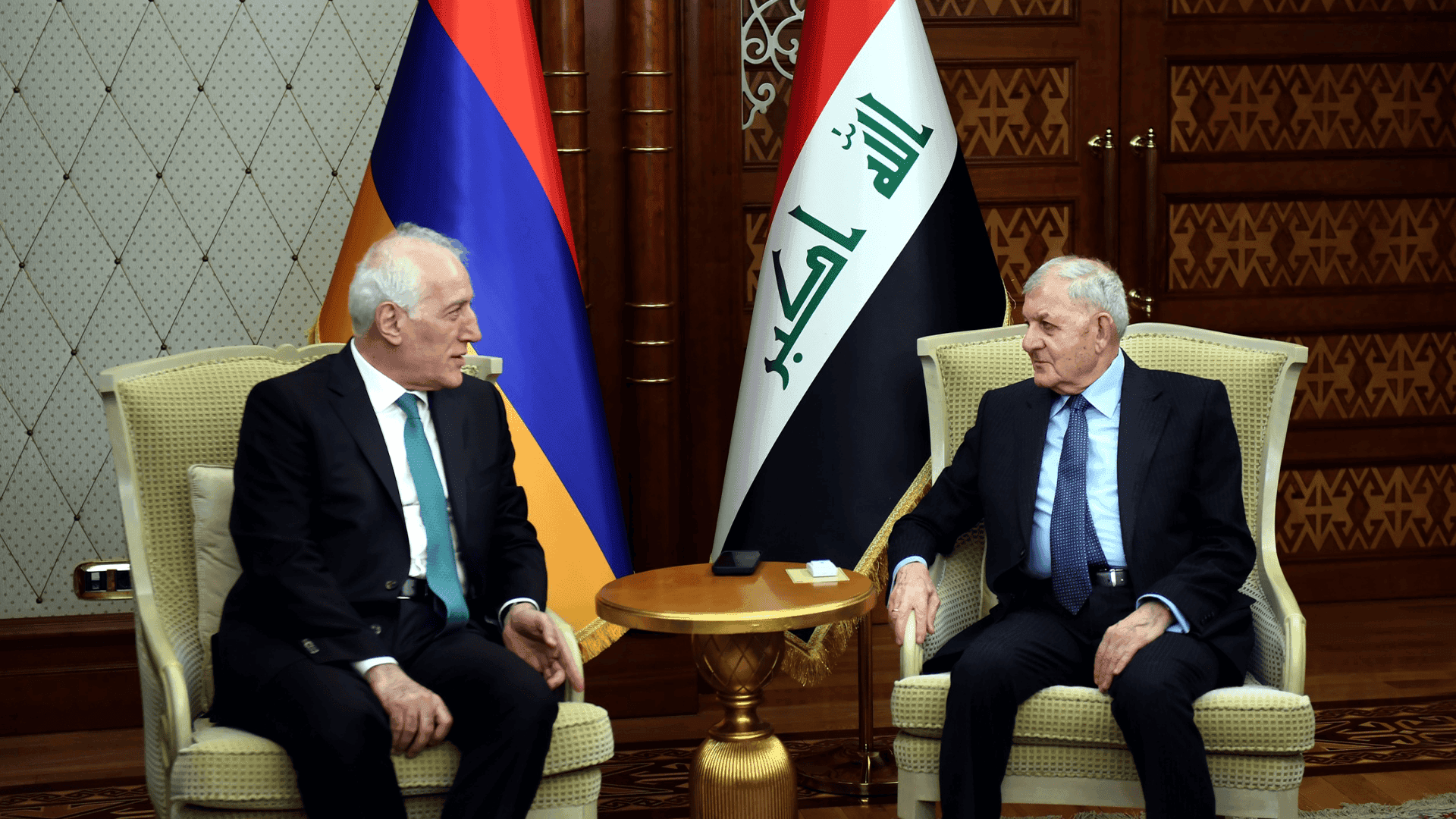 سەرۆک کۆمار و سەرۆکی ئەرمینیا: گفتوگۆ و دیپلۆماسی باشترین رێگەن بۆ کەمکردنەوەی گرژییەکان