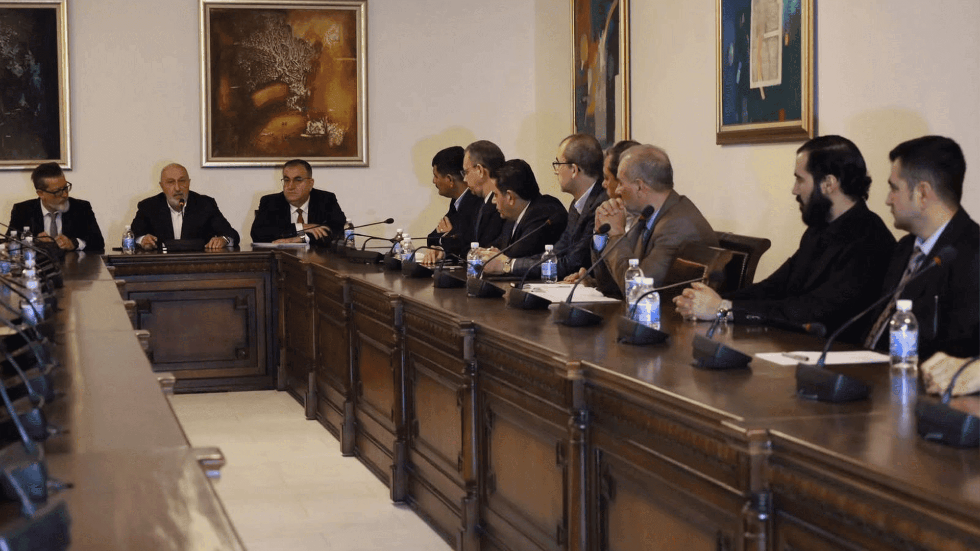 نزار ئامێدی لەگەڵ تیمی حکومیی یەکێتی لە بەغداد کۆبووەوە