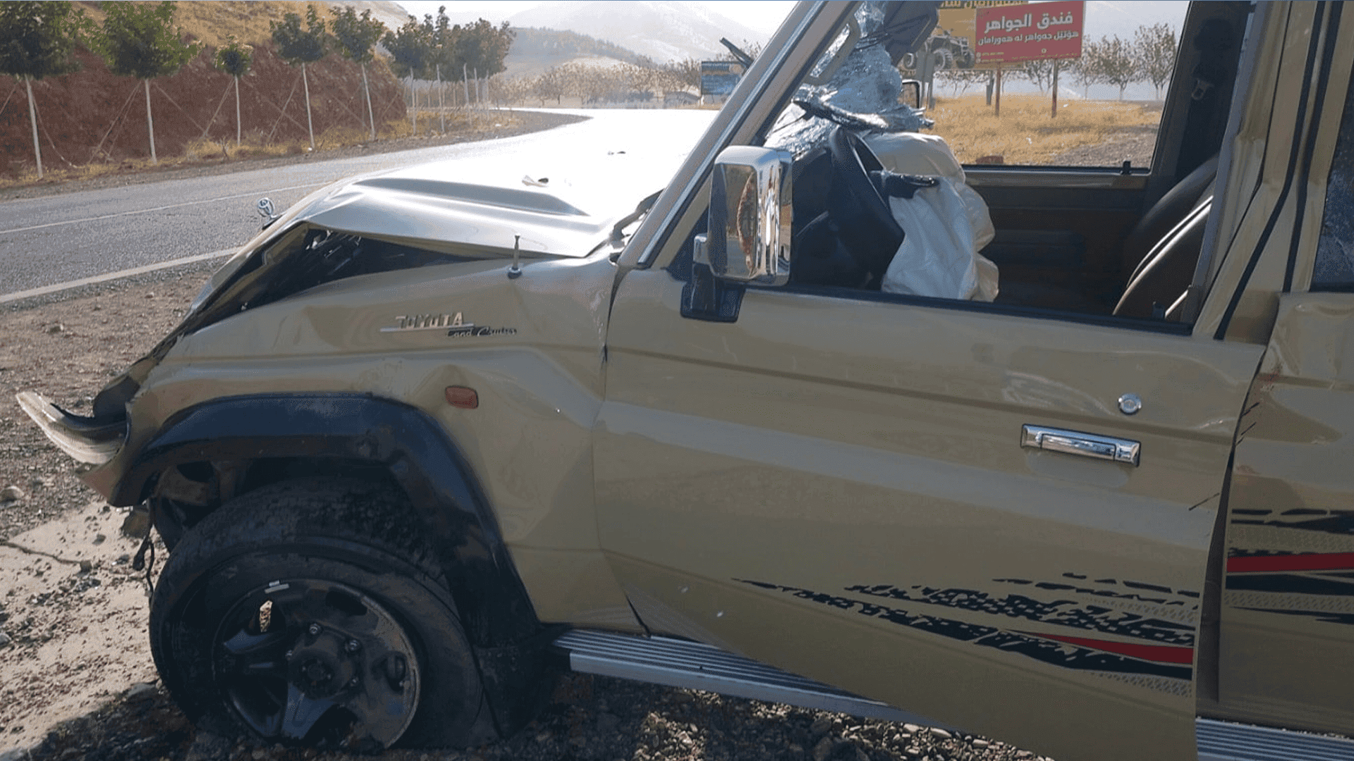 لە هەورامان... بەهۆی روداوێکی هاتووچۆوە شۆفێرێک گیانی لەدەستدا