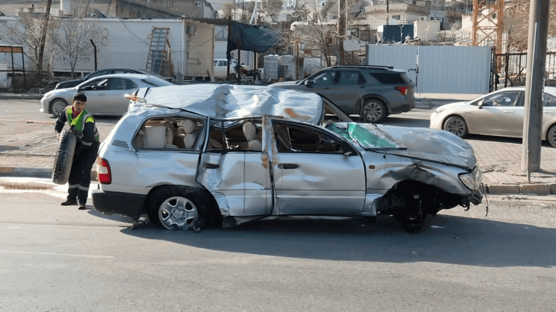 لە روداوێکی هاتوچۆدا لە شەقامی سالم کەسێک گیانی لەدەستدا و 3ی دیکە بریندار بوون