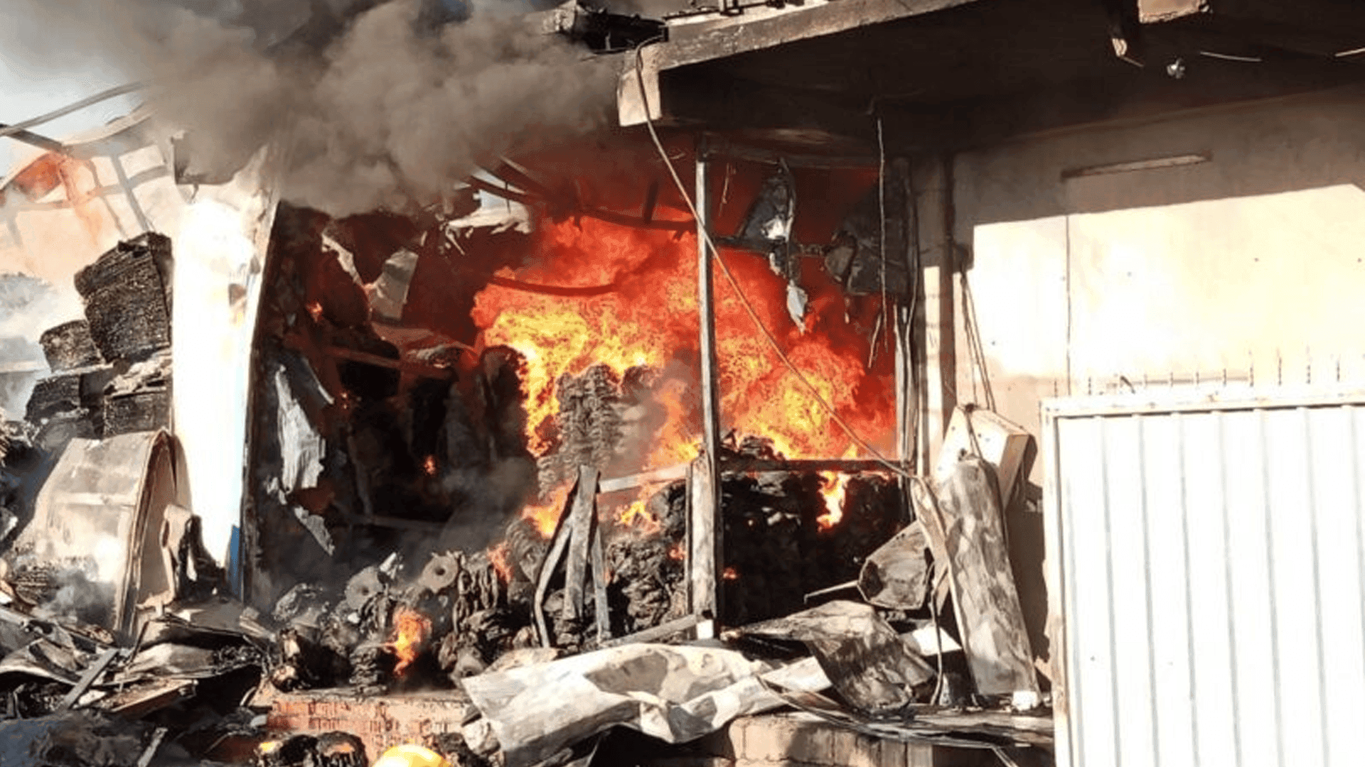 دوای چوار کاتژمێر ئاگرەکەی هەولێر کۆنتڕۆڵکرا