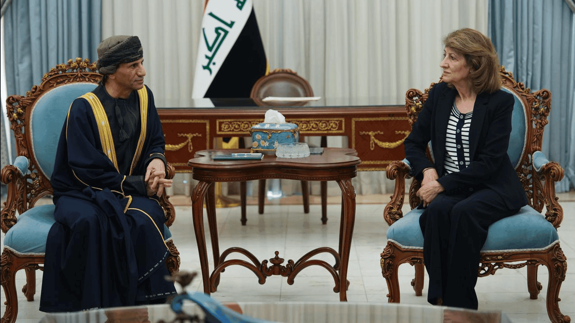 شاناز ئیبراهیم ئەحمەد پێشوازی لە نوێنەری نەتەوە یەکگرتووەکان کرد