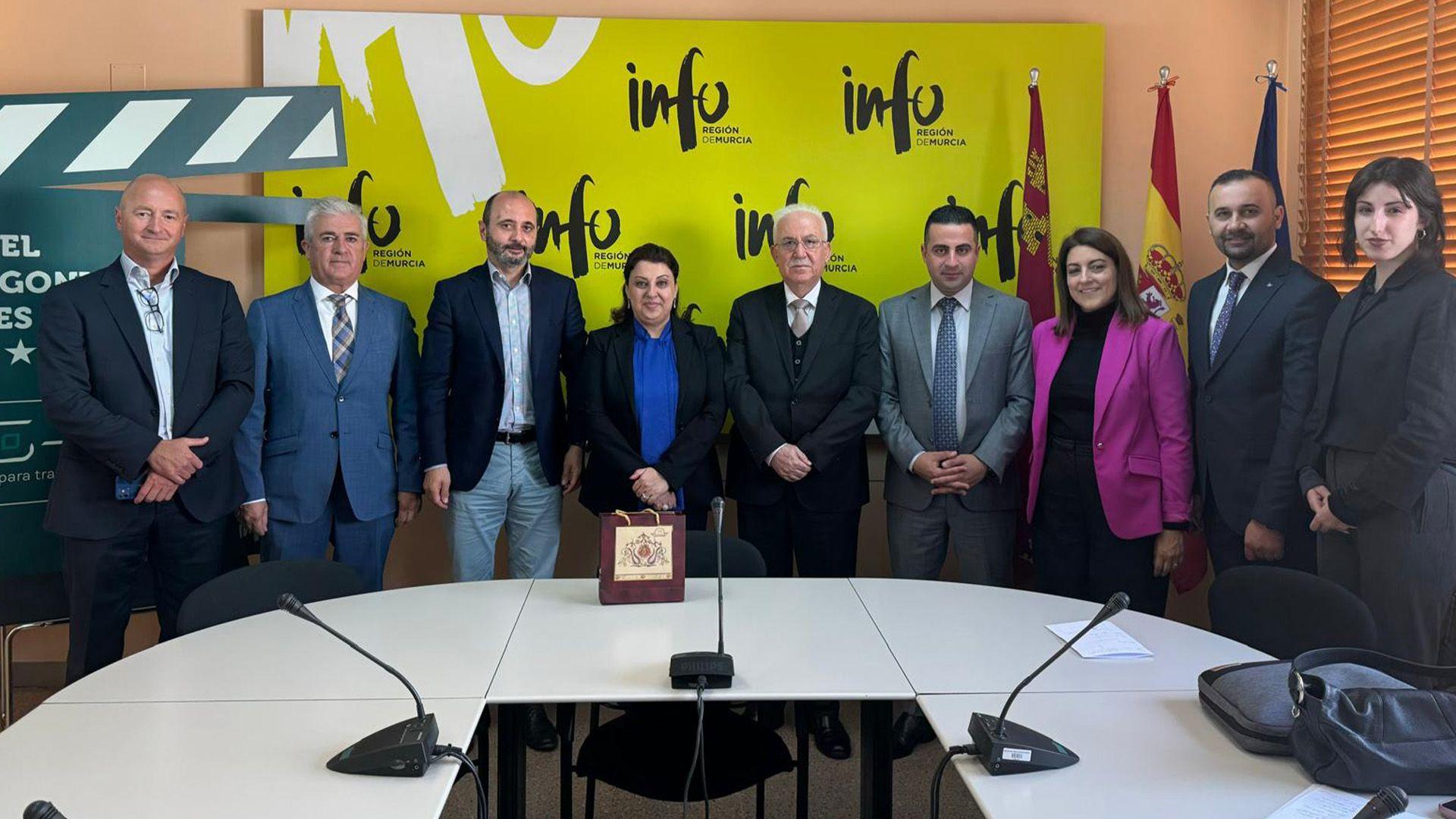 کشتوکاڵی هەرێم و پەیمانگای گەشەپێدانی بازرگانی هەرێمی مورسیا لە ئیسپانیا کاری پیکەوەیی ئەنجامدەدەن