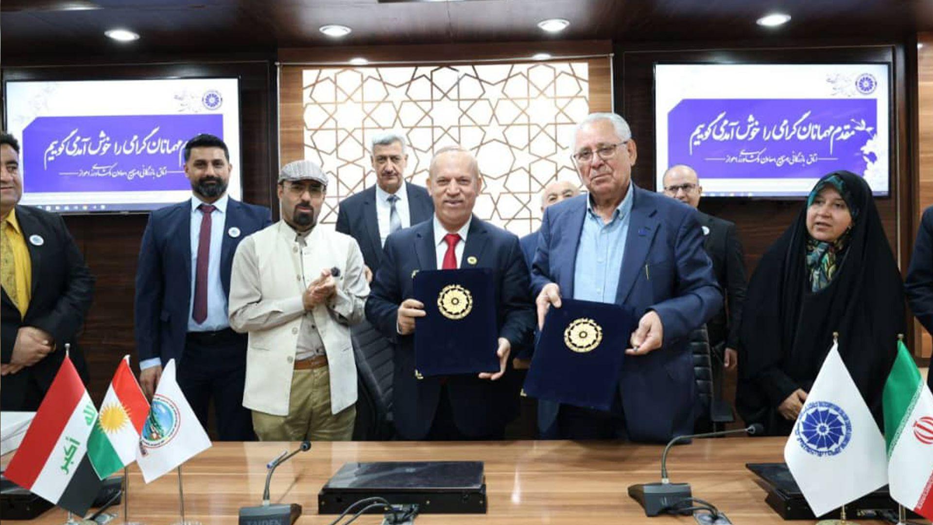 وەفدی یەکێتی ھاوردە و ناردنکارانی ھەرێم سەردانی پارێزگای خوزستان دەکات