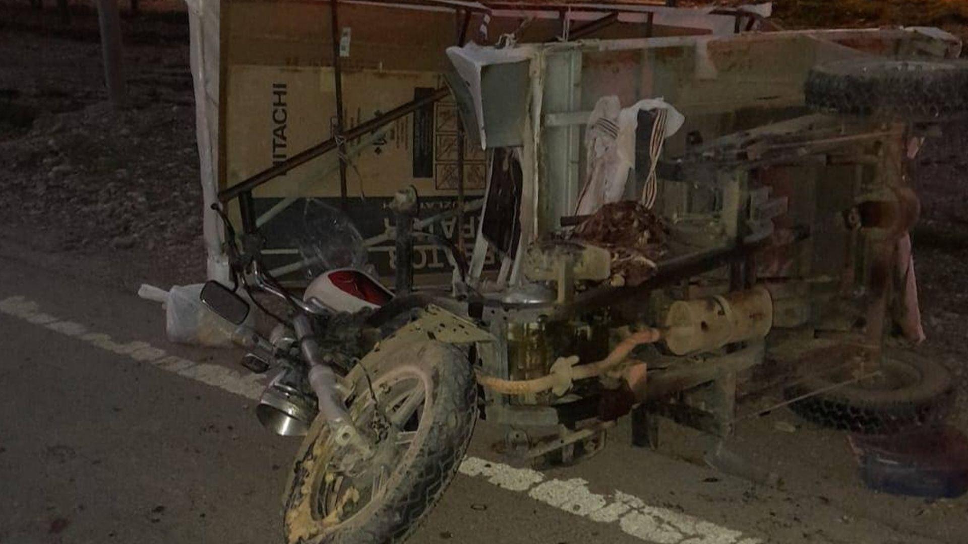 گەرمیان؛ لێخوڕی ماتۆڕسکیلێک بەهۆی روداوێکی هاتووچۆوە گیانی لەدەستدا