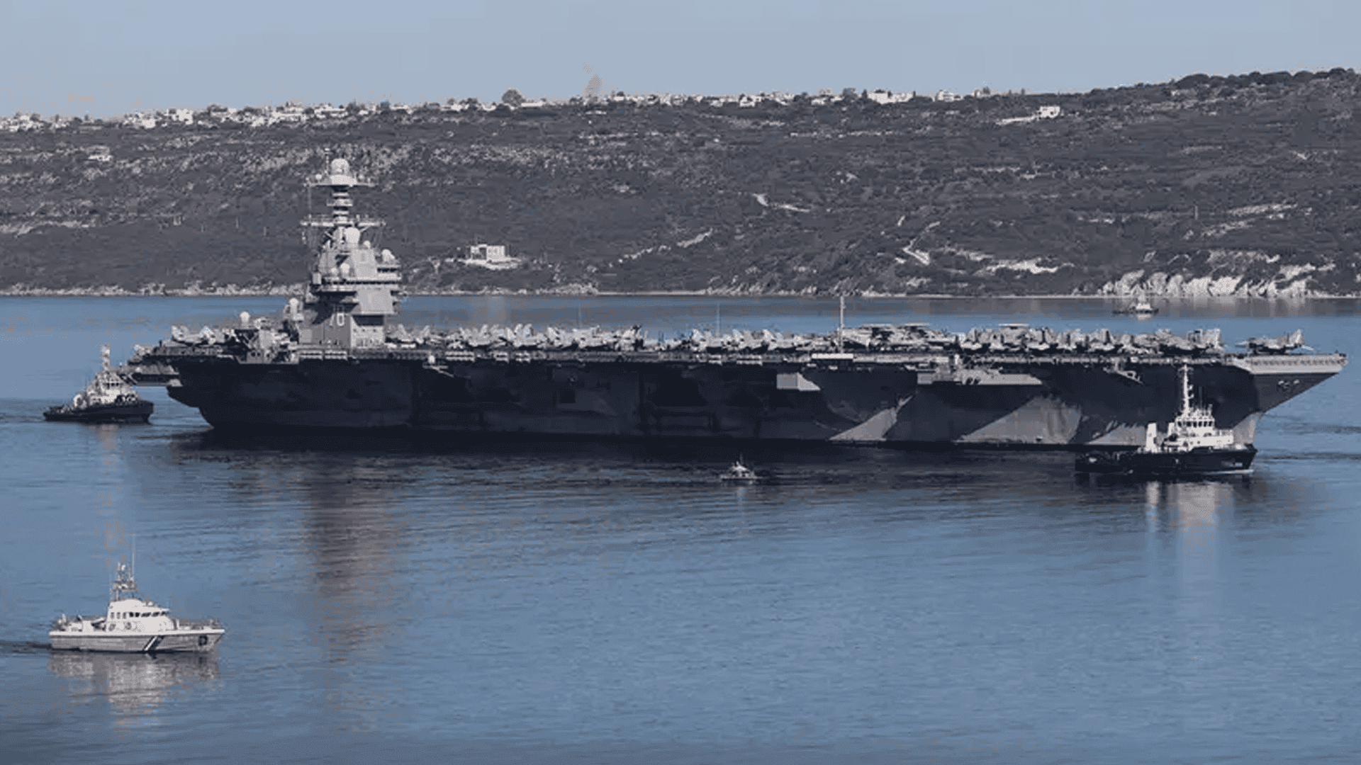 هێزی دەریایی ئەمریکا گەیشتە کەناراوەکانی ئیسرائیل