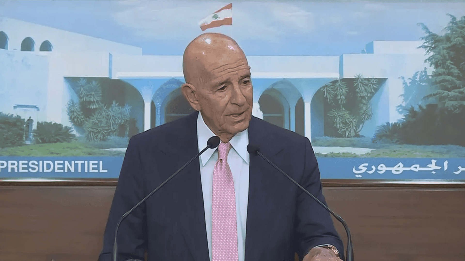 تۆم باراک: ئەمریکا تەنها رێنمایی لوبنانییەکان دەکات  