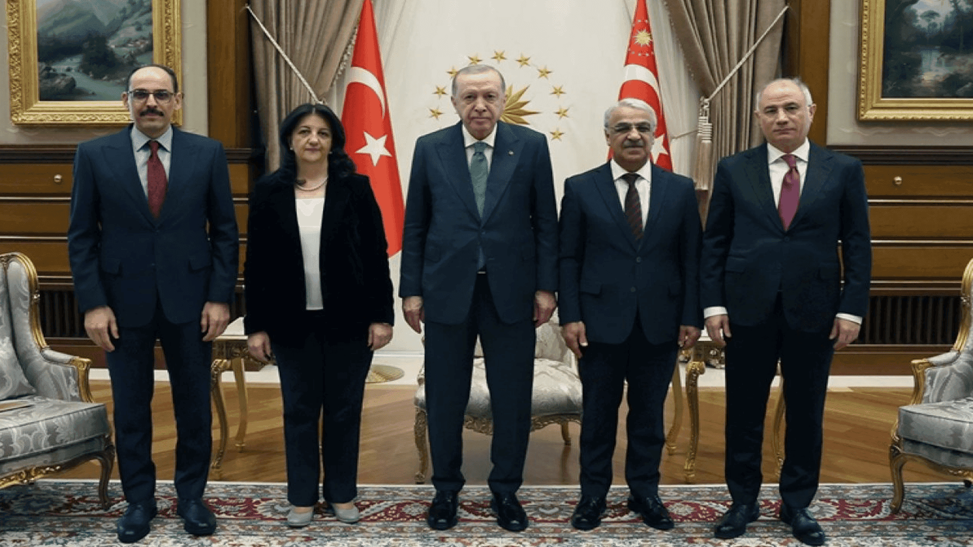 وەفدی ئیمراڵیی راگەیەندراوێکیان لەسەر کۆبوونەوەکەیان لەگەڵ ئەردۆغان بڵاوکردەوە