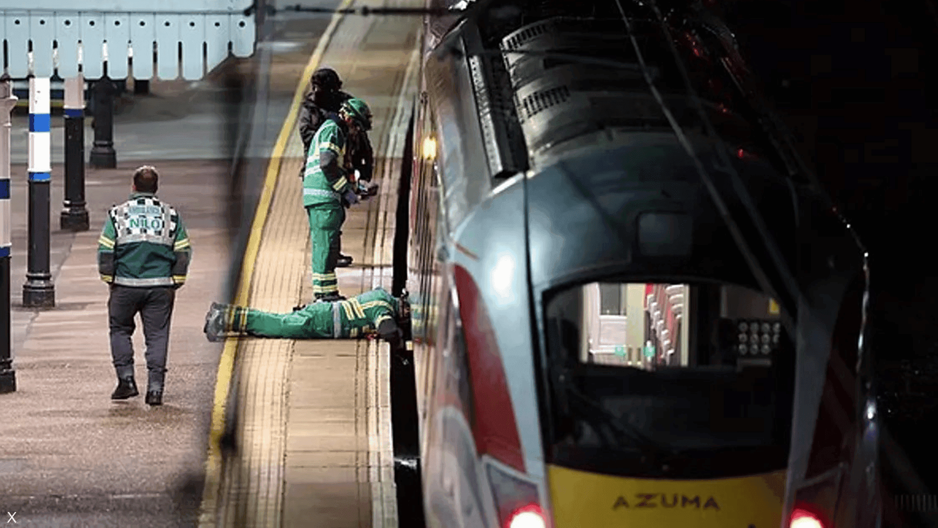 پۆلیسی بەریتانیا دوو کەسی لەسەر هێرشەکەی ناو شەمەندەفەرەکە دەستگیرکرد