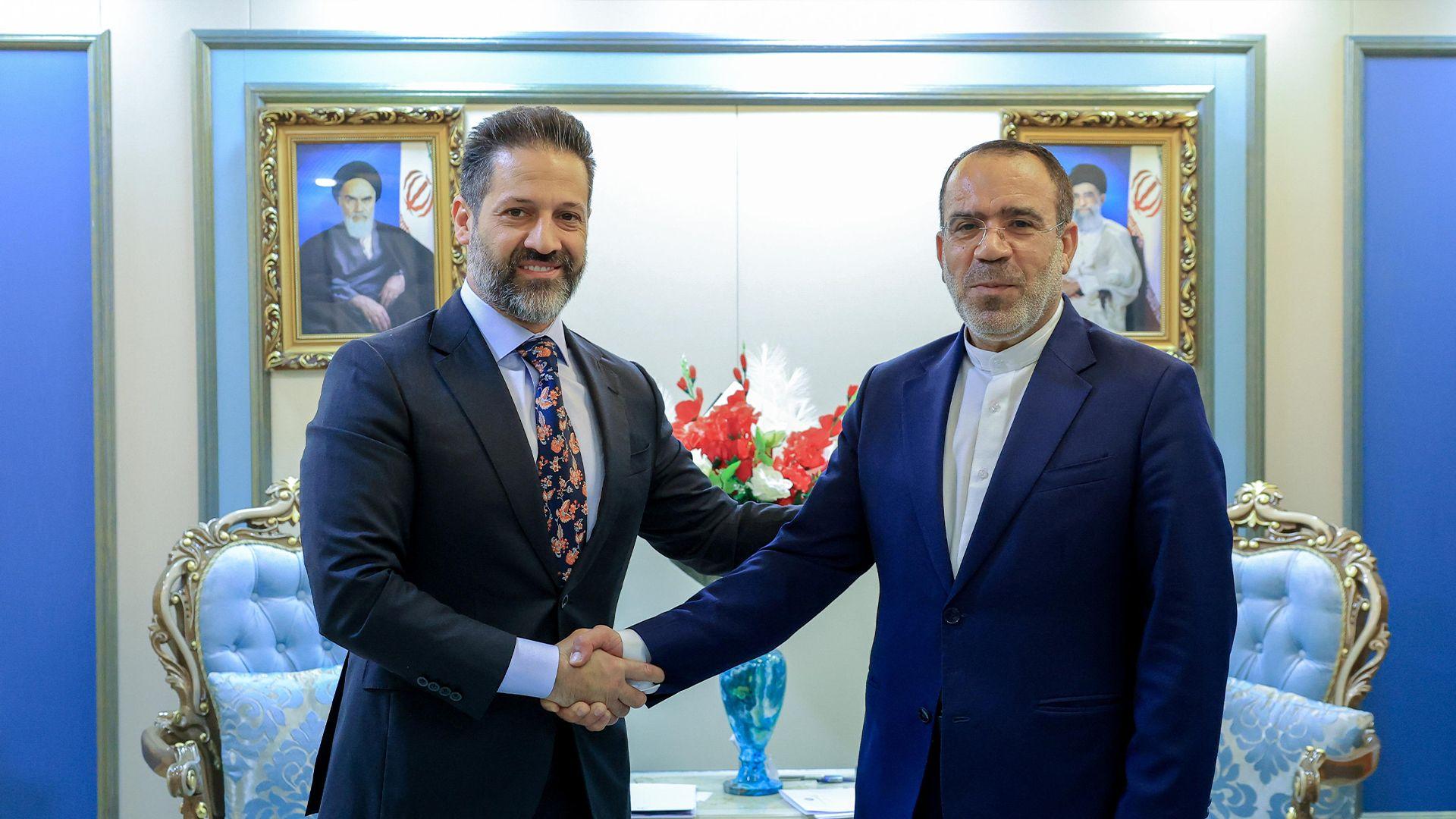 قوباد تاڵەبانی: هەرێم خوازیاری گەشەپێدانی پەیوەندییەکانییەتی لەگەڵ ئێران