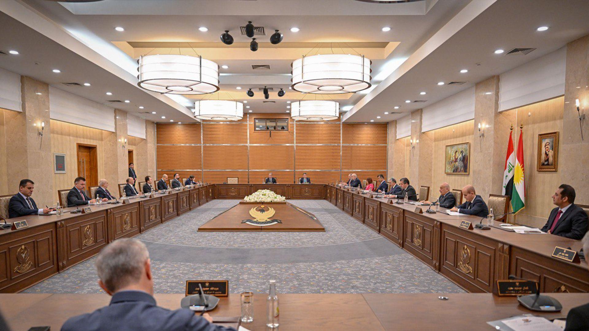 ئەنجومەنی وەزیرانی هەرێم وەزارەتی دارایی راسپارد 120 ملیار دینار رادەستی بەغداد بكات