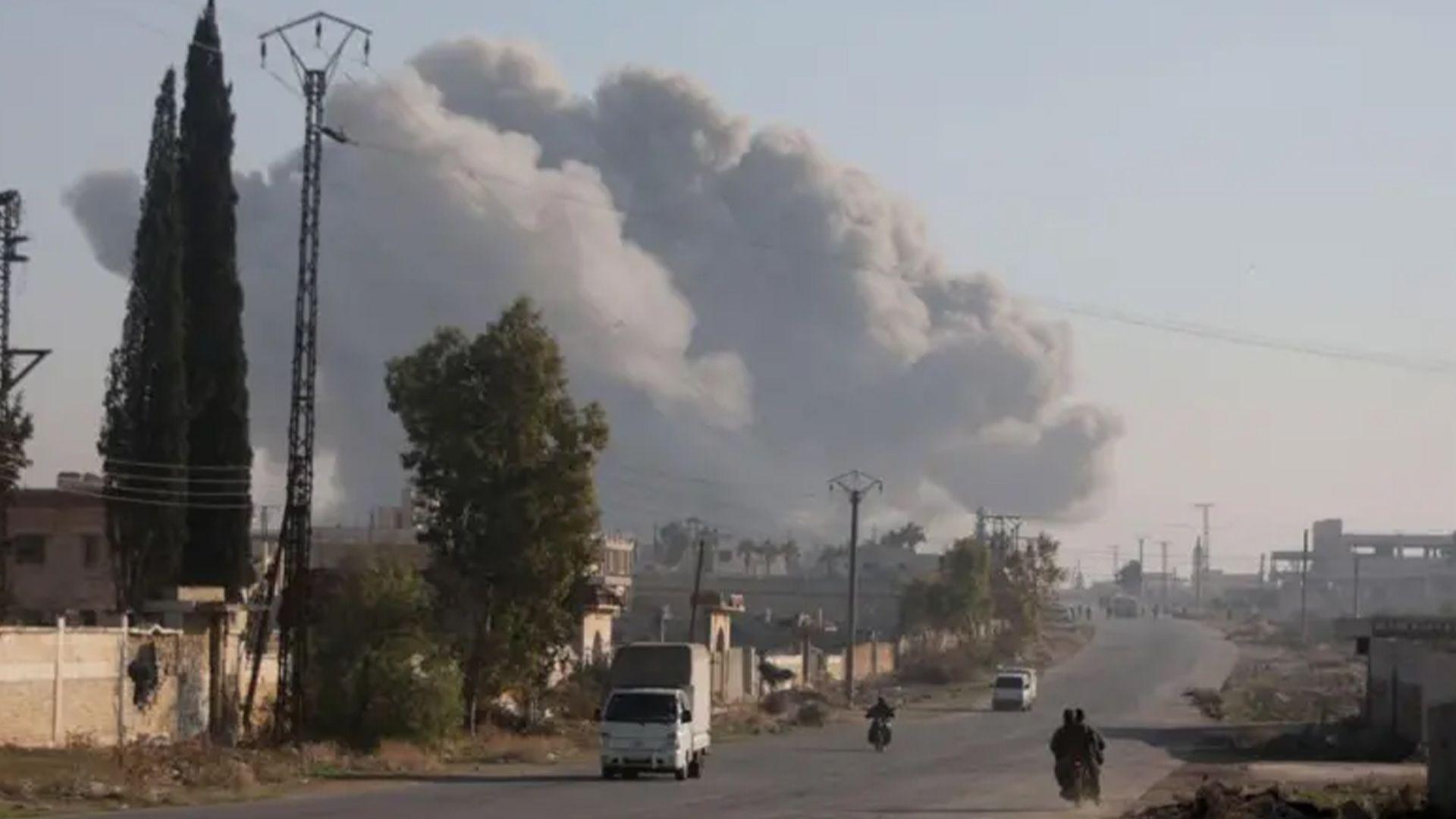 تەحریر شام دەستبەسەرداگرتنی ١٤ گوند و ناوچەی لە سنوری حەما راگەیاند