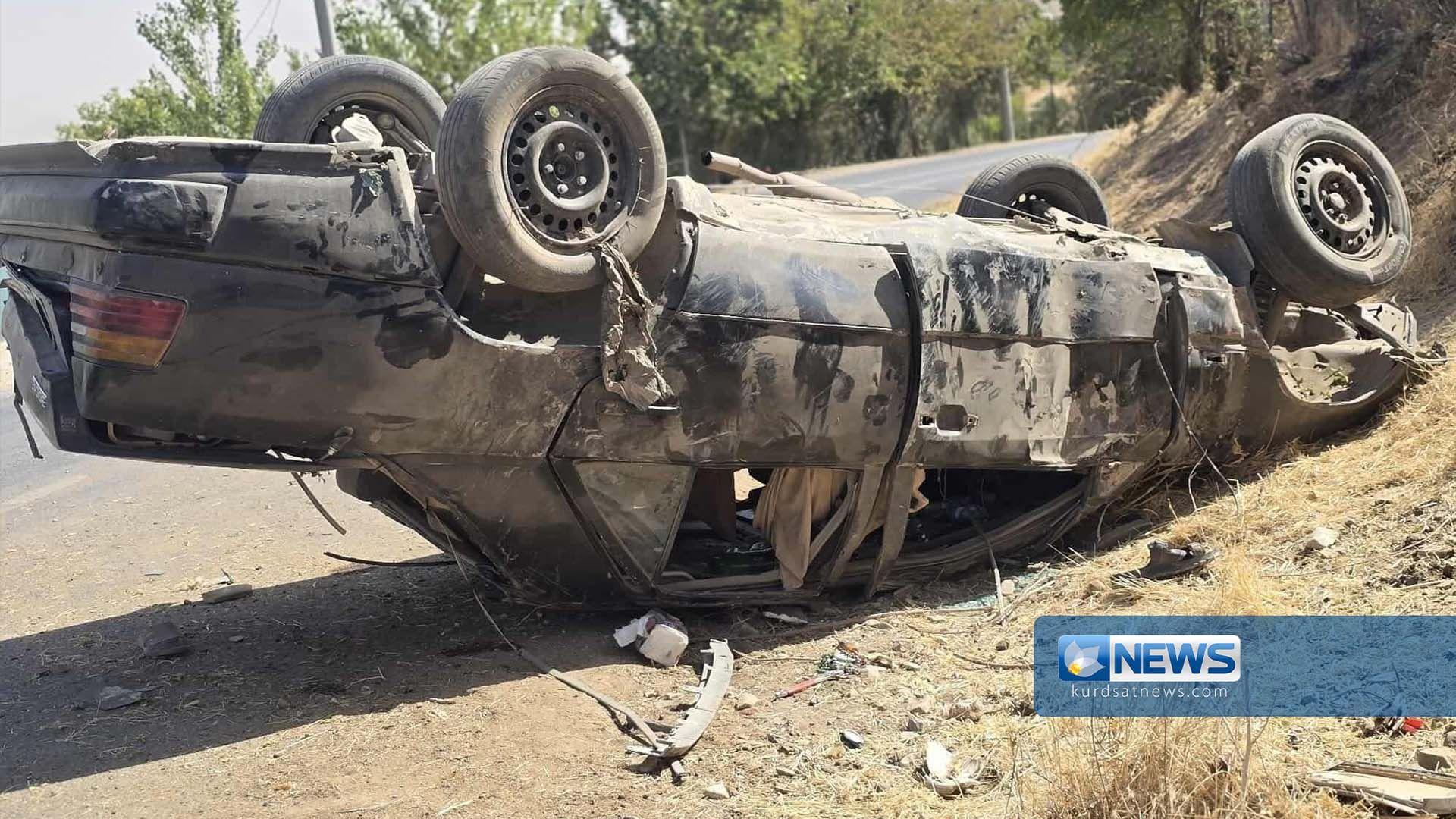 بەهۆی روداوێکی هاتوچۆوە هەشت کەس برینداربوون