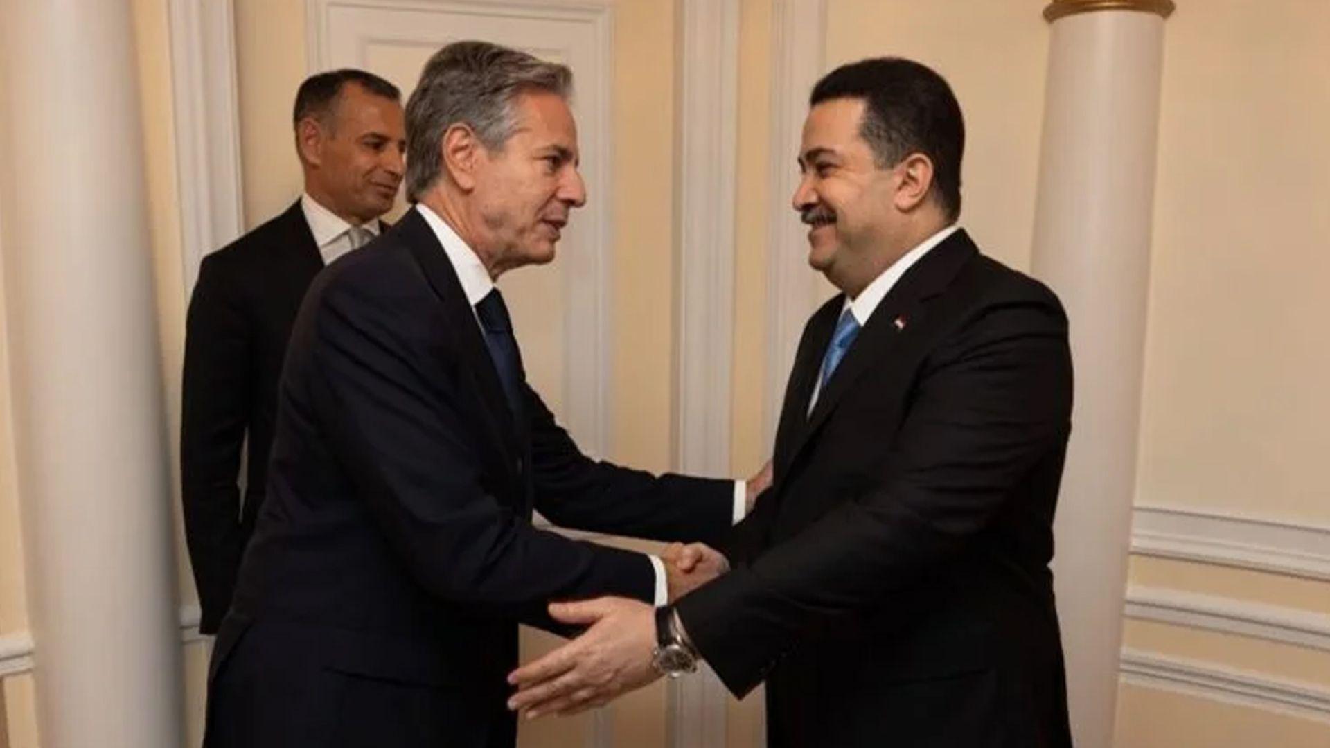 بلینكن بۆ سودانی: رێگری بكەن لە چوونەناوەوەی چەك بۆ سوریا لە رێگەی عیراقەوە