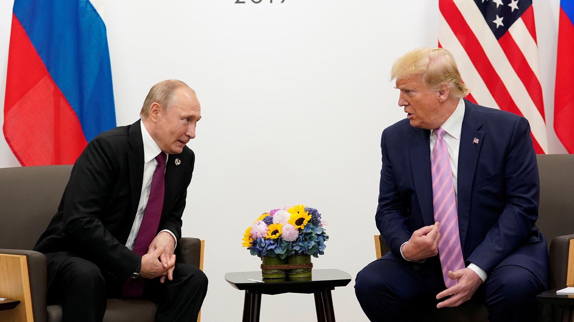 ترەمپ بۆ پوتن: پەرە بە شەڕی ئۆكراین مەدە