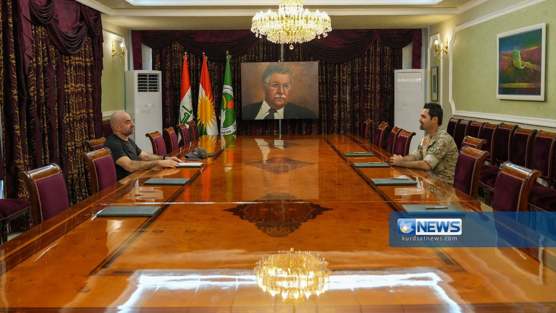 بافڵ جەلال تاڵەبانی جەخت لە پتەوکردنی هاریکاریی زیاتری نێوان سەرجەم هێزە ئەمنییەکان دەکاتەوە