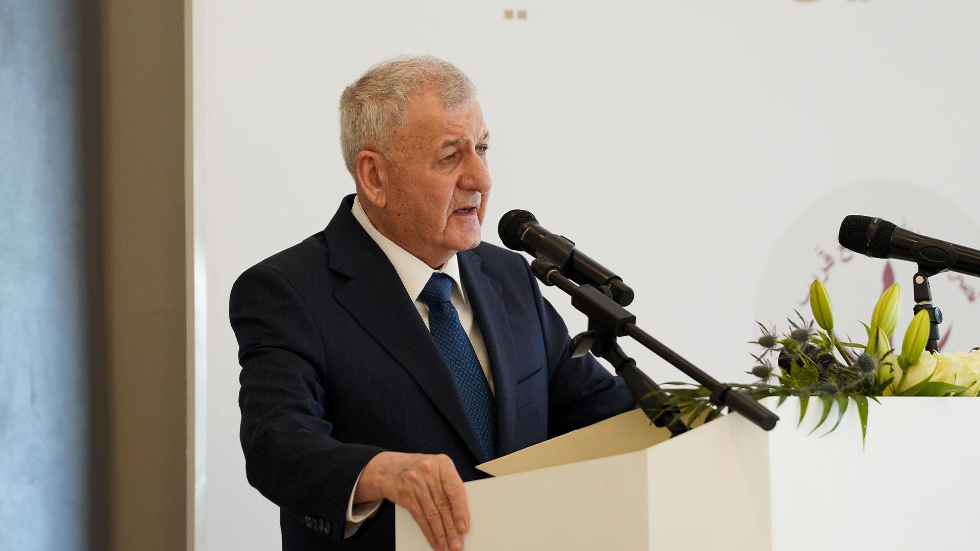 سەرۆک کۆمار مۆنۆمێنتی شەهید تالیب سوهەیل دەکاتەوە 

