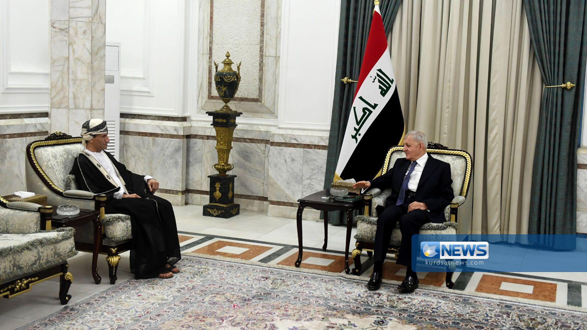 سەرۆک کۆمار پێشوازی لە نوێنەری سکرتێری گشتیی نەتەوە یەکگرتووەکان لە عیراق دەکات