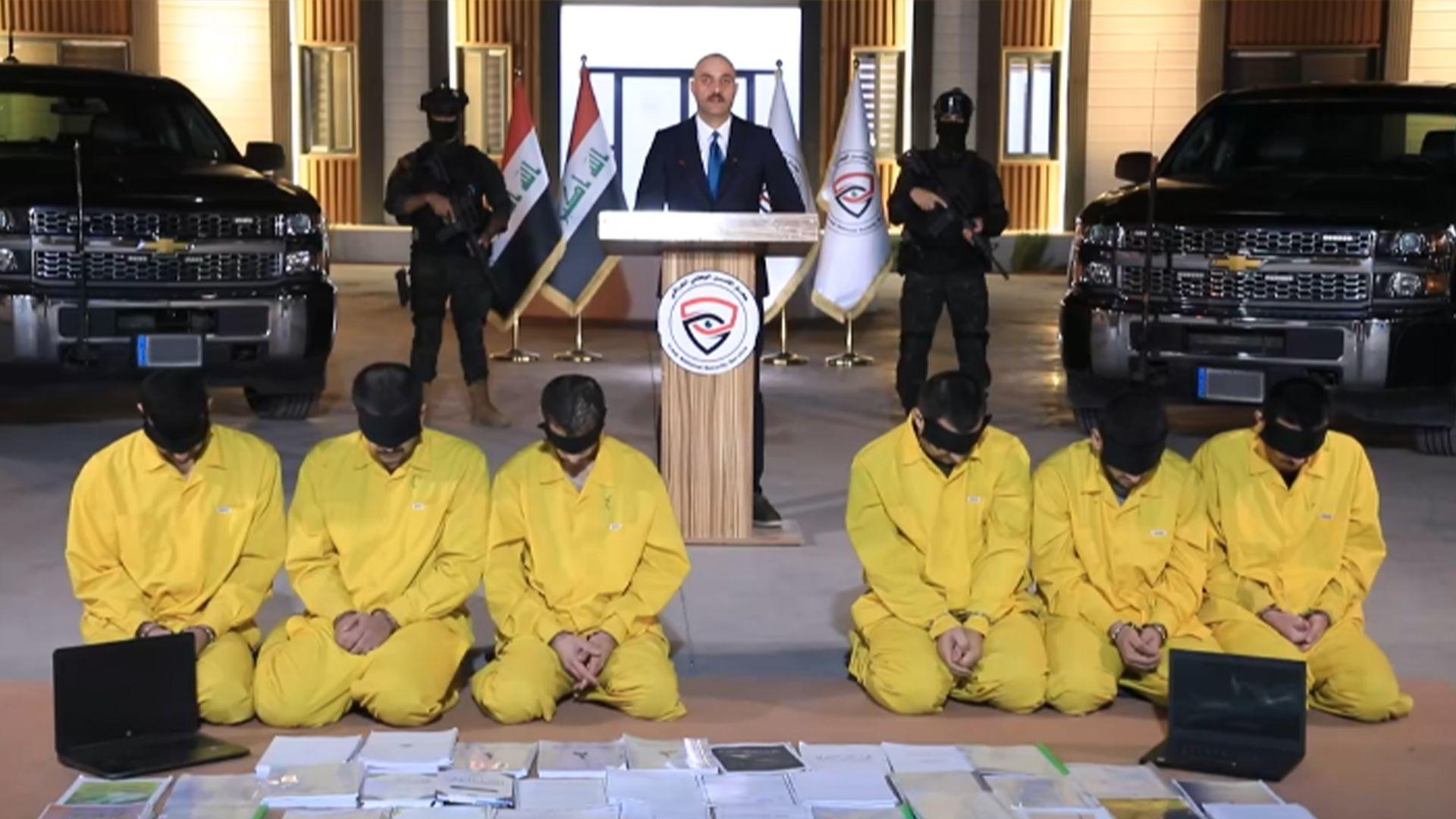 حەوت تیرۆریستی داعش لە سنووری كەركوك دەستگیركران