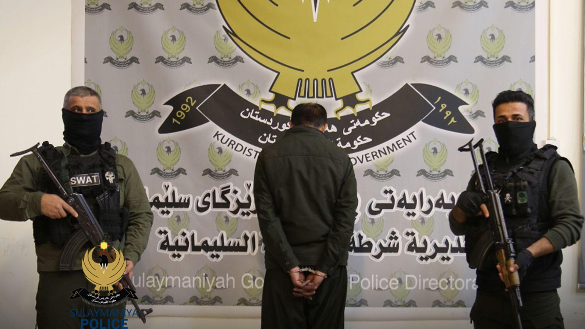 پۆلیسی سلێمانی: بە تۆمەتی كوشتنی هاووڵاتییەك تۆمەتبارێك دەستگیركرا