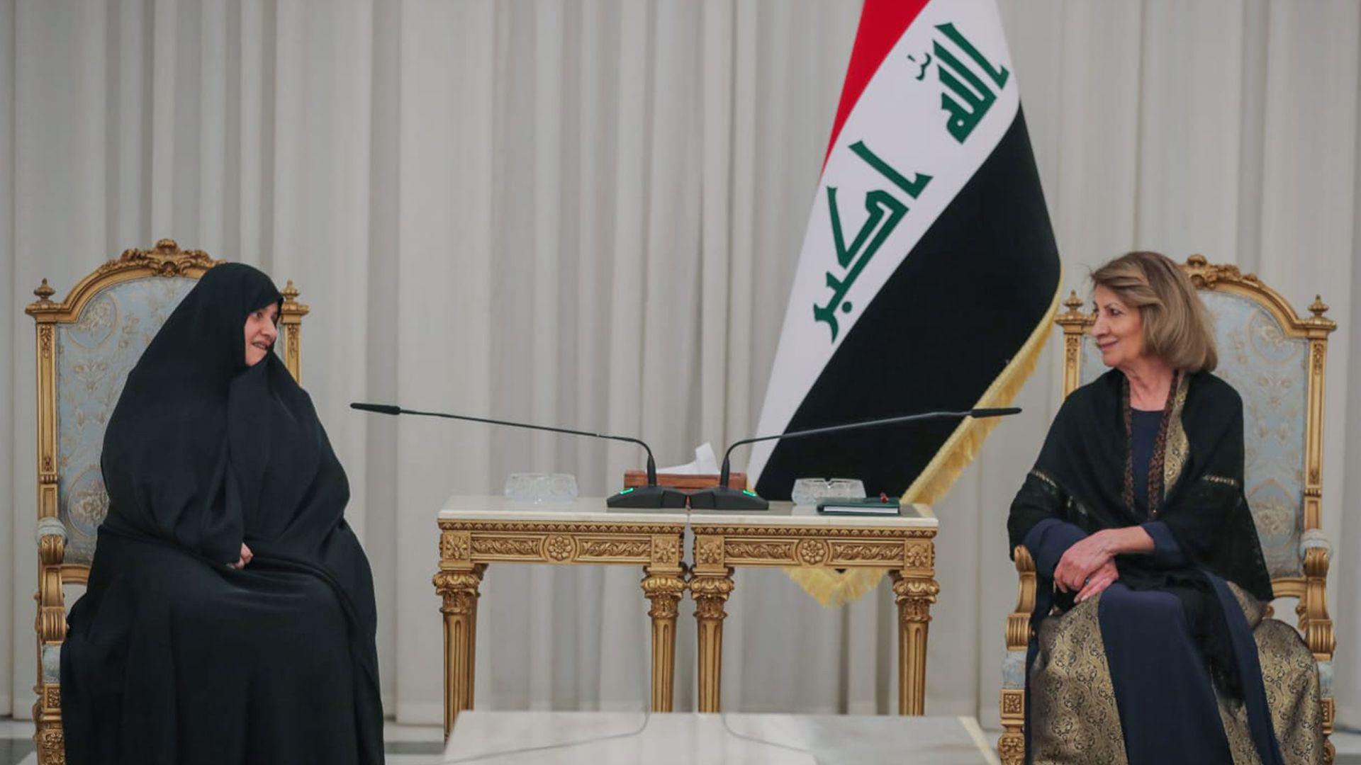 شاناز ئیبراهیم ئەحمەد جەخت لە گرنگی پەرەپێدانی هاریکاری نێوان عیراق و ئێران دەکاتەوە