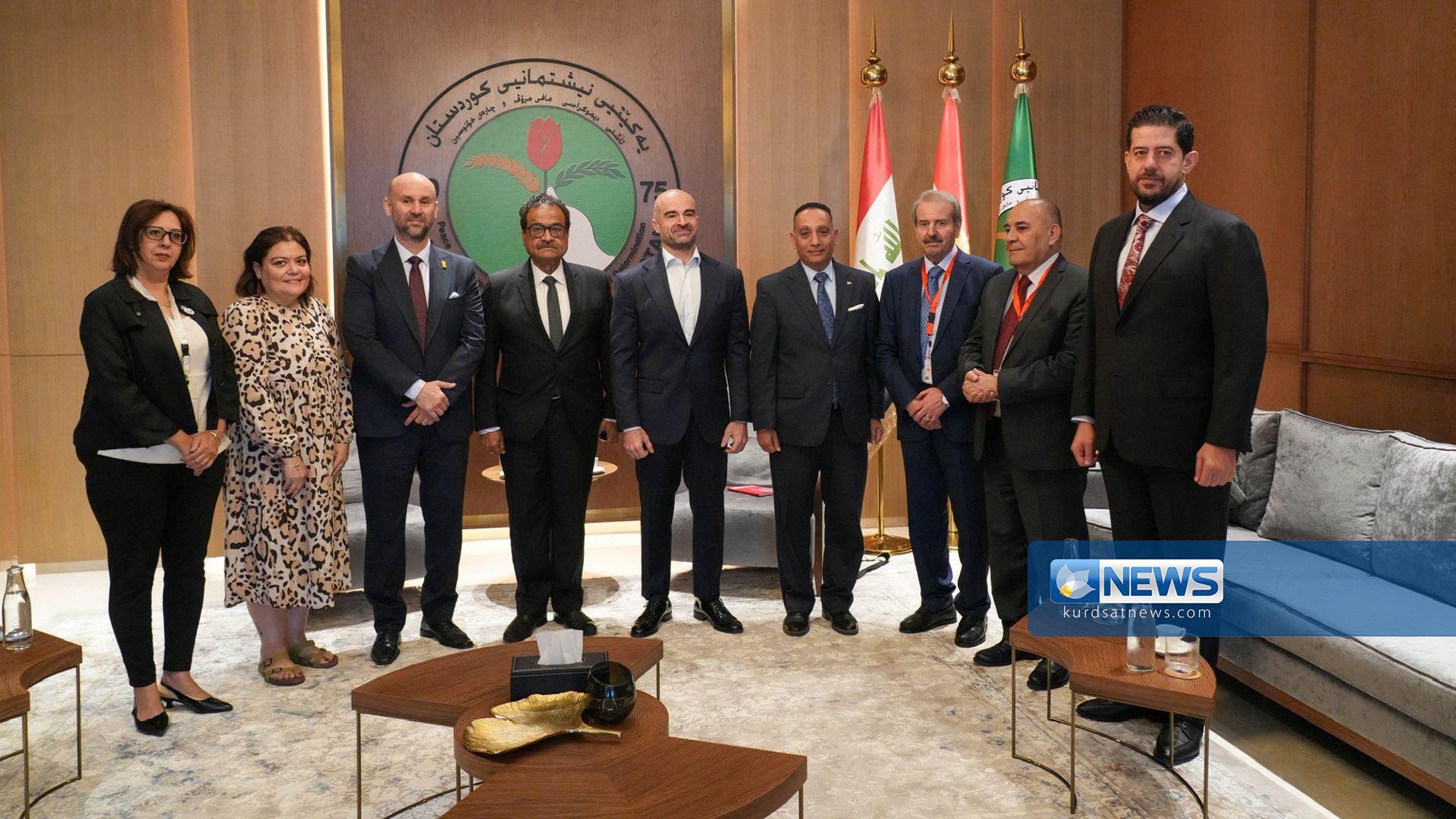 فەرید زەهران پیرۆزبایی لە بافڵ جەلال تاڵەبانی دەکات