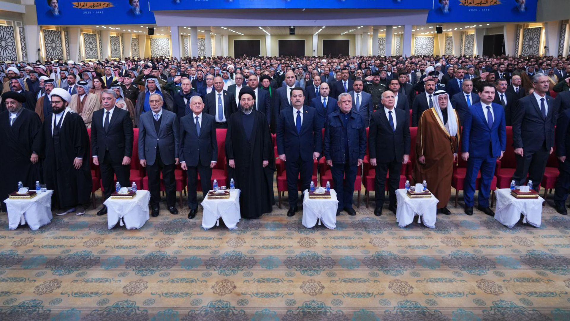 وەفدێکی یەکێتی بەشداری لە مەراسیمی رۆژی شەهیدی عیراق دەکات 