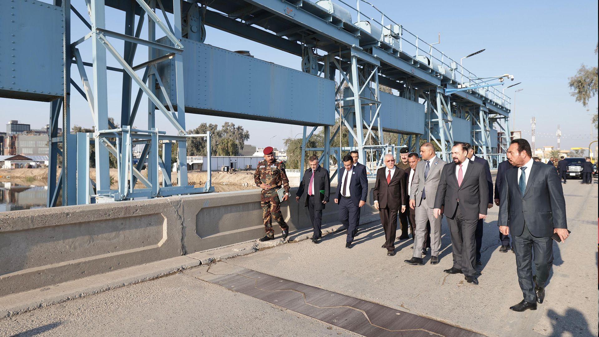 سەرۆک کۆمار سەردانی بەنداوی کوت دەکات