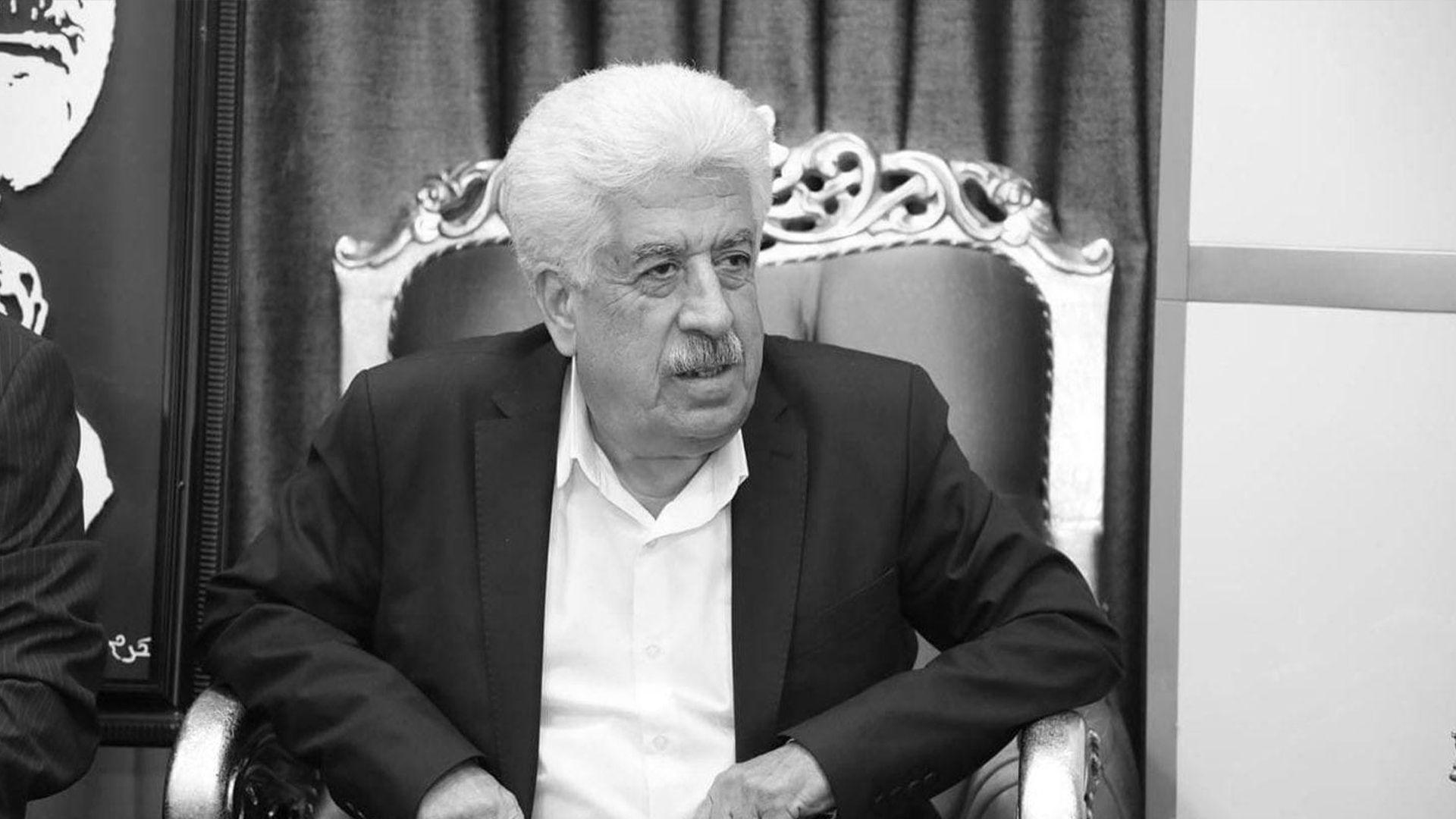 قوباد تاڵەبانی پرسەنامەیەک بۆ کۆچیدوایی هونەرمەند زاهیر عەبدوڵا بڵاودەکاتەوە 