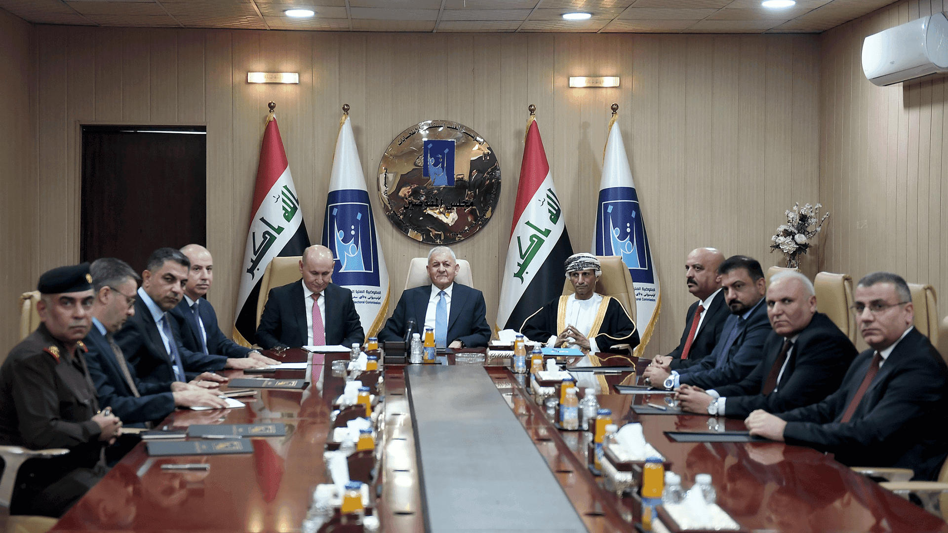 سەرۆک کۆمار سەردانی کۆمیسیۆنی باڵای هەڵبژاردنەکانی کرد و ئاگاداری دوایین ئامادەکارییەکان بوو