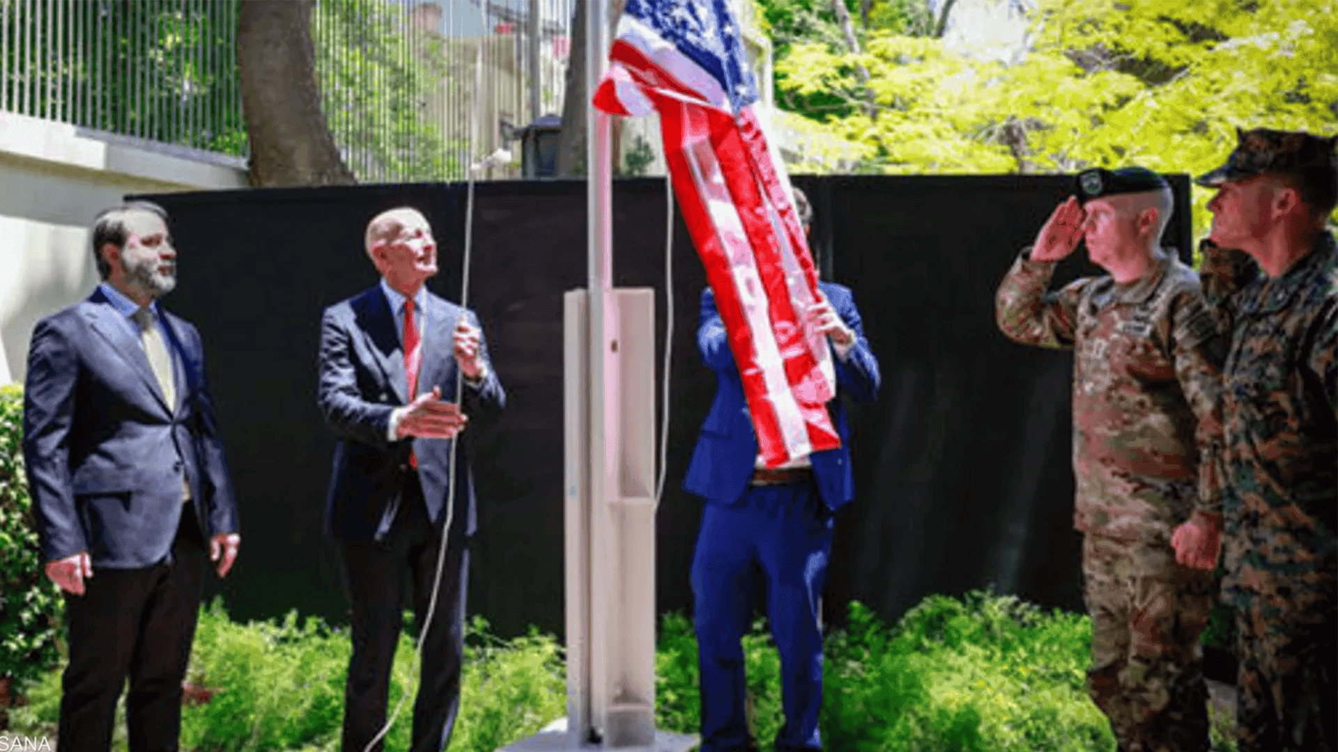 باڵیۆزخانەی ئەمریکا لە سوریا کرایەوە