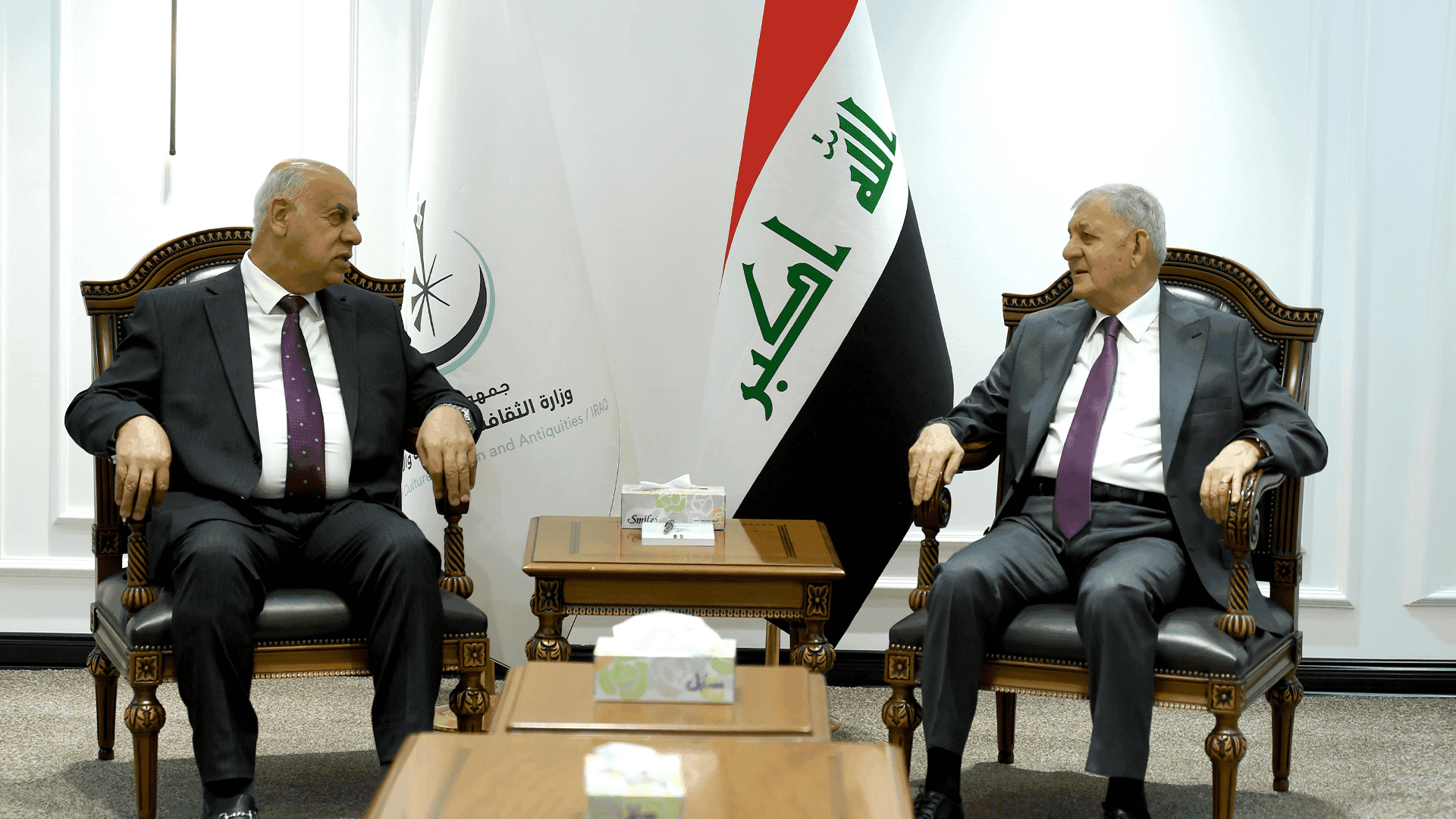 سەرۆک کۆمار پیشانگەی هونەری هەمەلایەنی لەوەزارەتی رۆشنبیری و گەشتوگوزار و شوێنەوار کردەوە