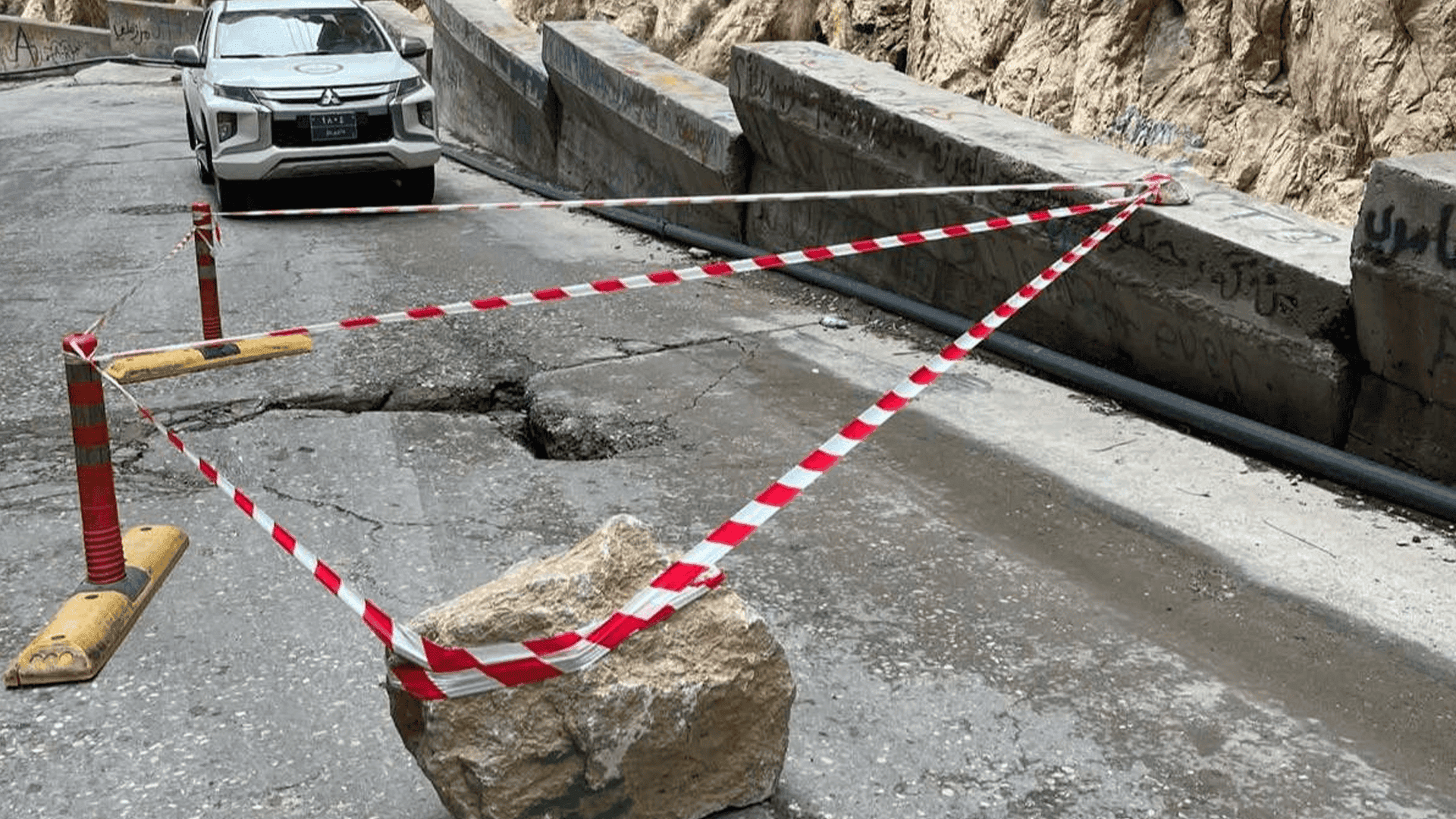 هاتوچۆی گەرمیان: رێگەی تەنگی سەرتەک مەترسیدارە و شۆفێران وریابن