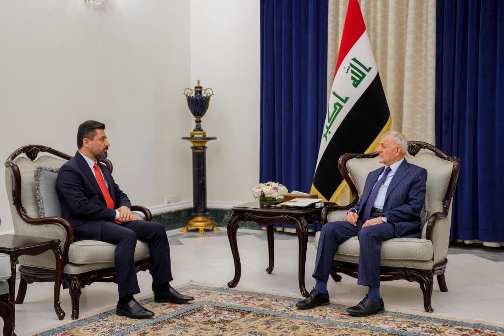 سەرۆككۆماری عیراق و وەزیری داد كۆبوونەوە
