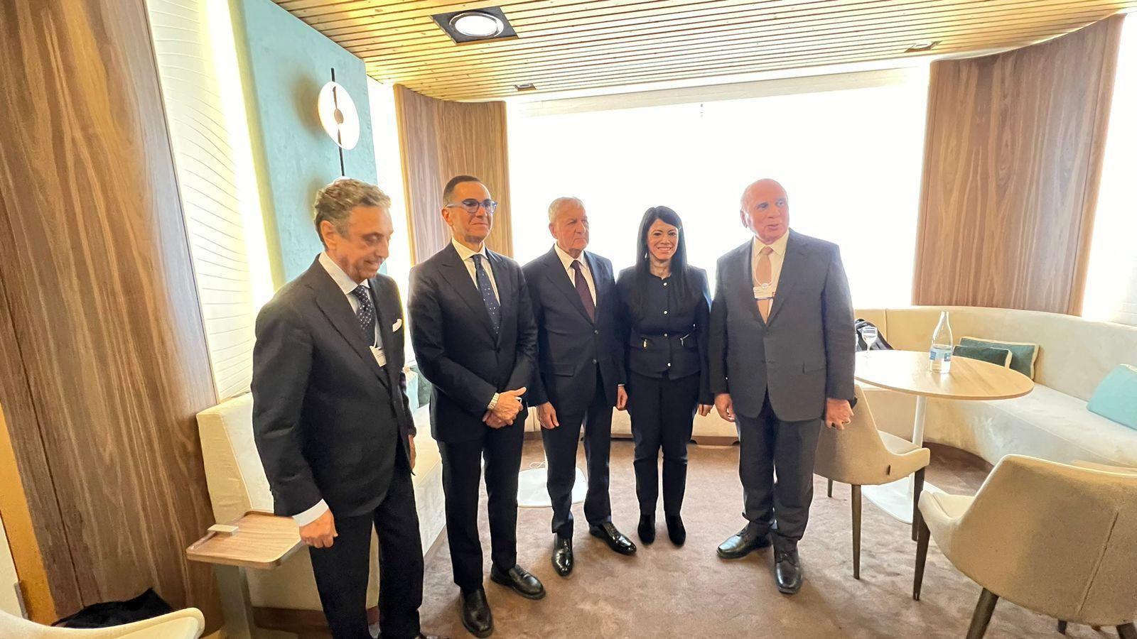 سەرۆك كۆمار و وەزیری پلاندانان و ئابووری و هاوكاری نێودەوڵەتی میسر كۆبوەوە