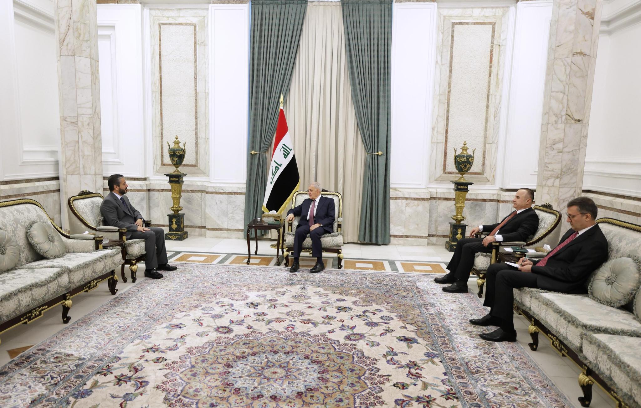 سەرۆک کۆمار  لەگەڵ لەوەزیری خوێندنی باڵا کۆبووەوە