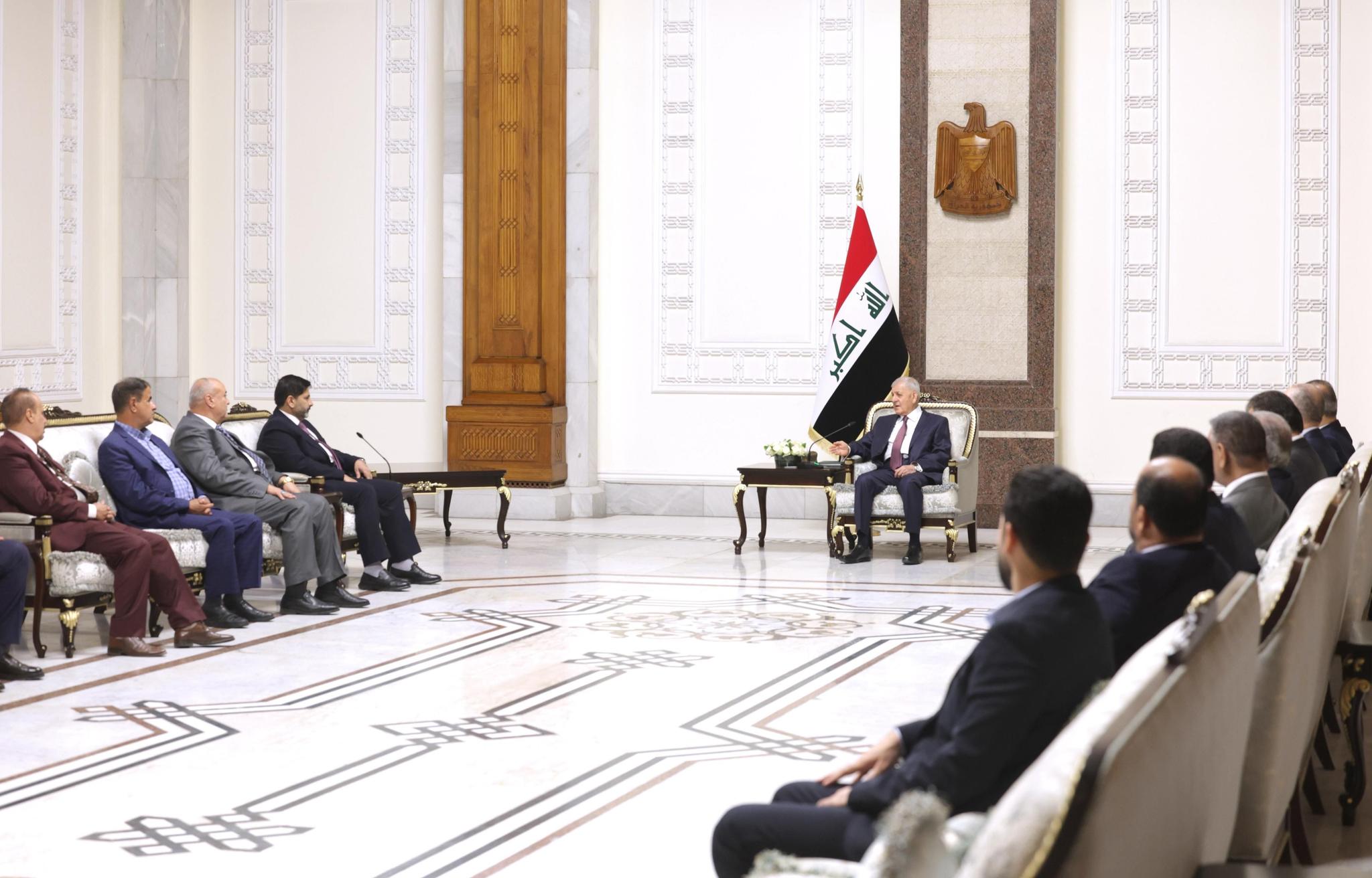 رئيس الجمهورية يستقبل رئيس تحالف العمق الوطني