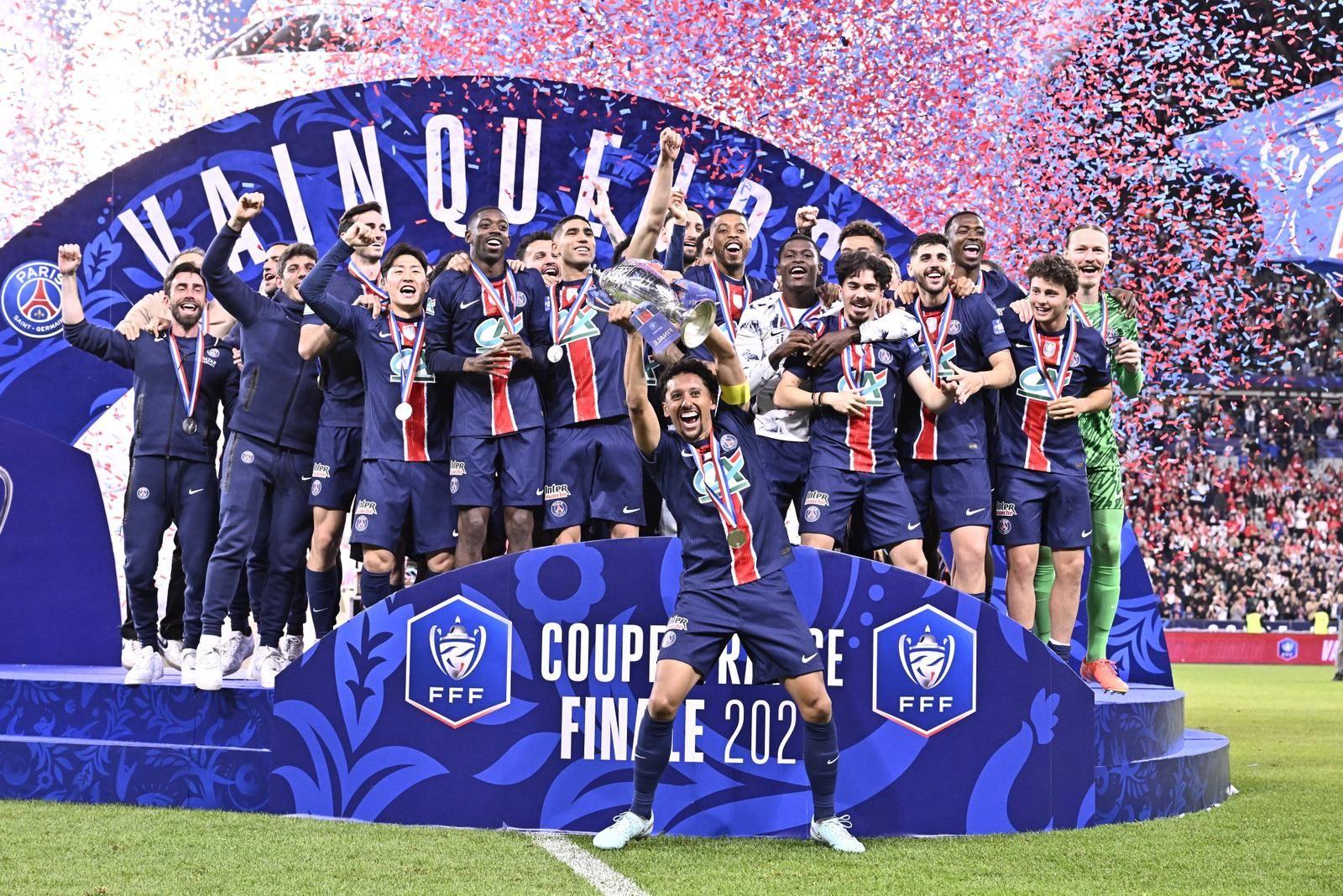 یانەی پاریس سان جێرمان گەورەی تۆپی پێی فەڕەنسایە بۆ وەرزی 2024 - 2025 