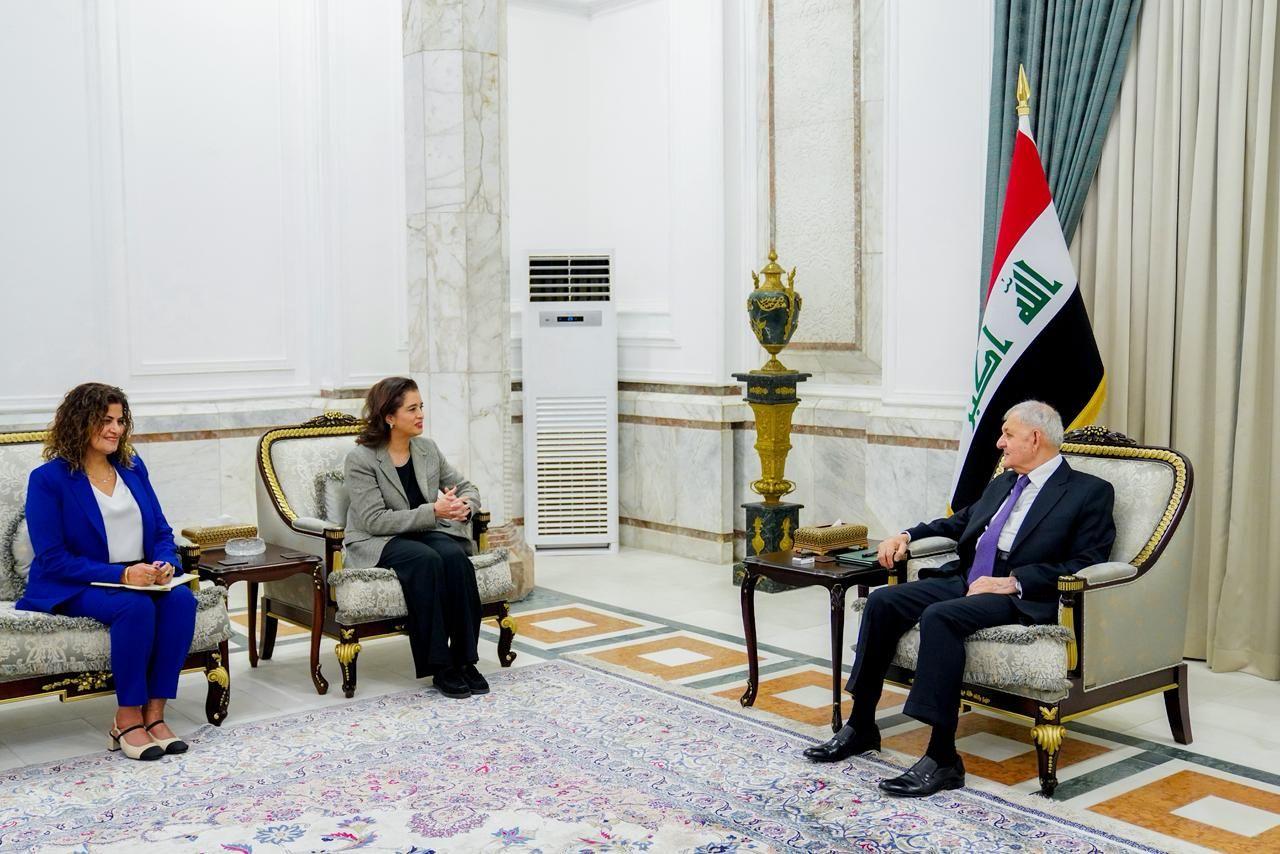 رئيس الجمهورية يستقبل المديرة الإقليمية لمنظمة الصحة العالمية لإقليم شرق المتوسط