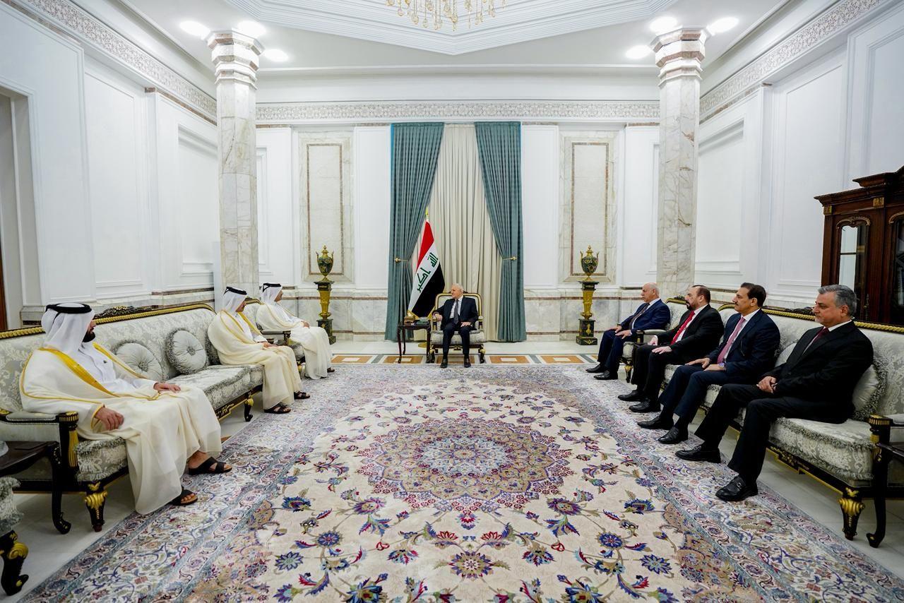 رئيس الجمهورية يستقبل وزير الثقافة القطري والوفد المرافق له